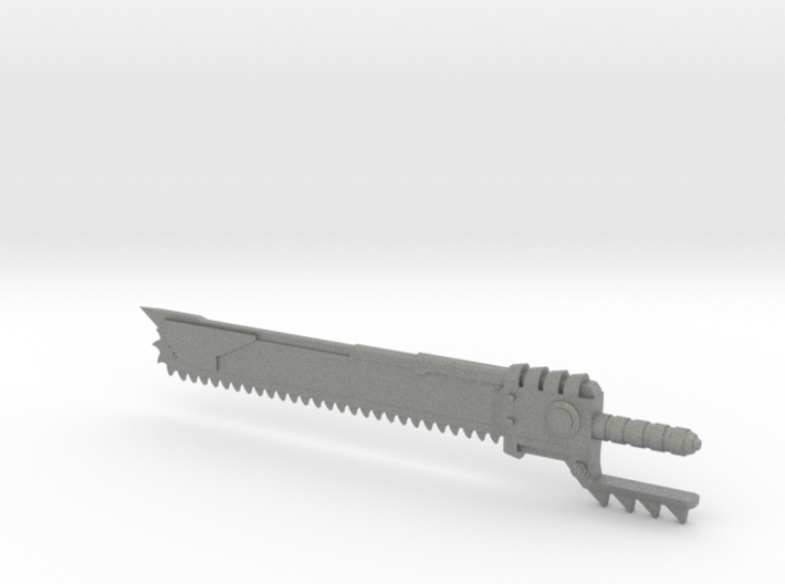 Chainsaw Sword 5mm Handle 3d printed