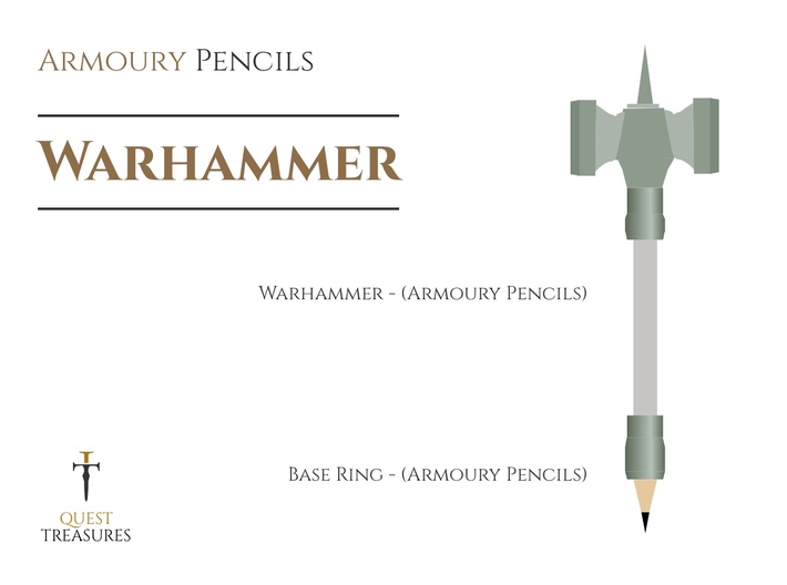 Warhammer (Armoury Pencils) 3d printed 