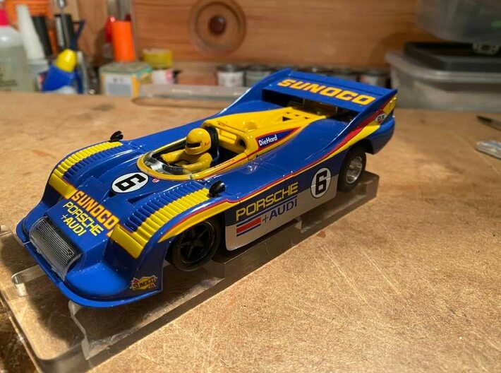 Chassis for Carrera Porsche 917-30 3d printed 
