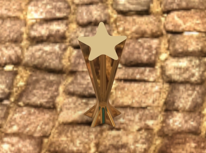 Victory trophy cup  3d printed 