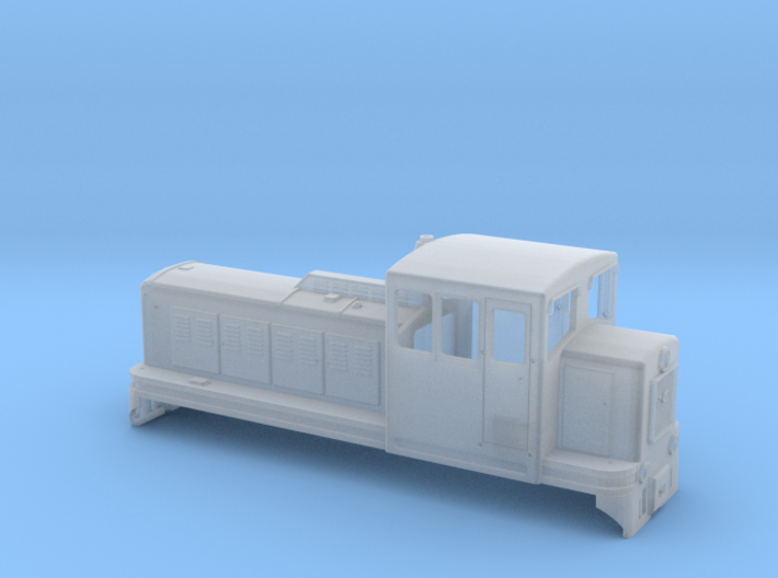 TU4 locomotive in H0e/H0n30 scale 3d printed 