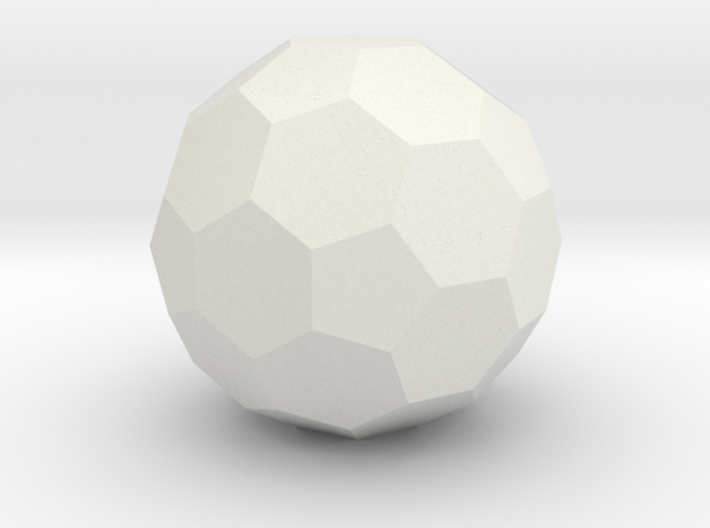 02. Chamfered Dodecahedron - 1in 3d printed