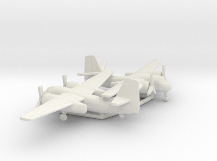 Grumman S2-F Tracker 3d printed