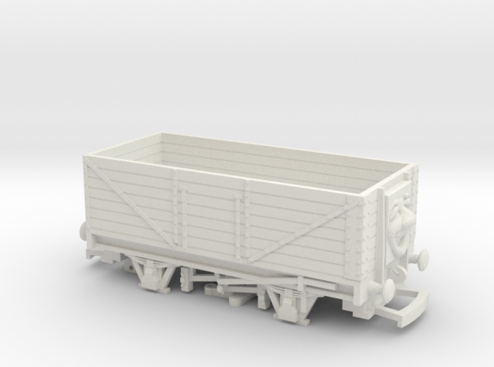 HO/OO &quot;Rickety&quot; 7-Plank Wagon Bachmann Redux 3d printed