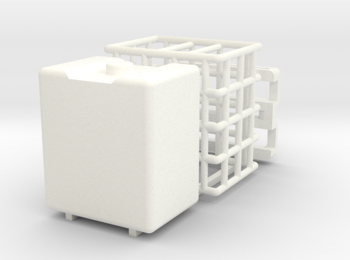 IBC Water Tank 500 Parted 1-25 Scale 3d printed
