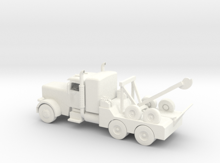 Truck Wrecker HO train model 3d printed