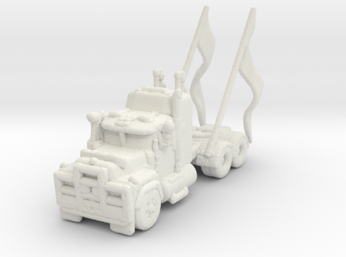 FR. White Road Boss Tractor. 1:160 scale 3d printed