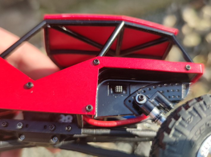 Scx24 micro Wraith chassis stock electronic 3d printed 