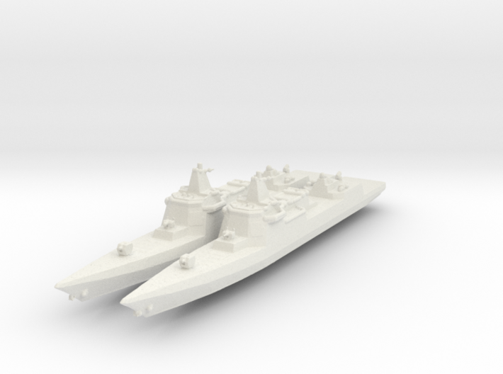 PLAN Type 055 destroyer 3d printed