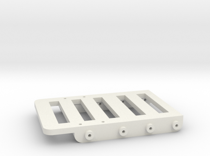 SCX24 Rear Accessory Tray (Komodo Version) 3d printed