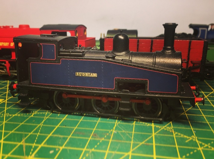 Kitson 0-6-0T body - to fit Terrier chassis 3d printed Resin test model shown (built by Railway Mania)
