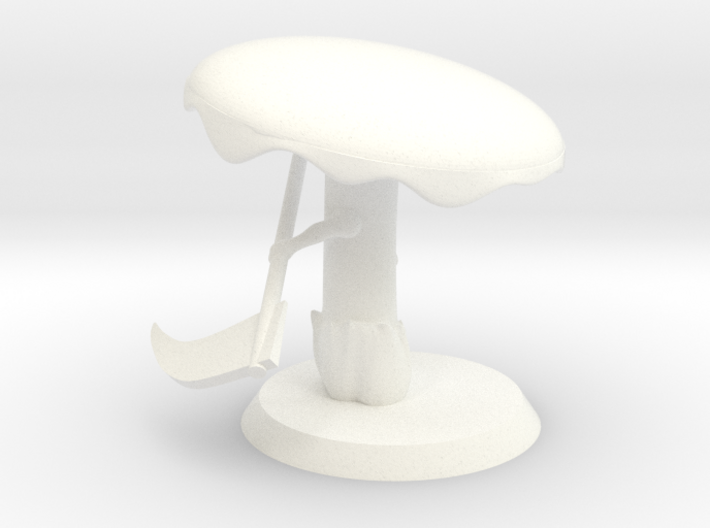 Death Cap Updated (with base) 3d printed