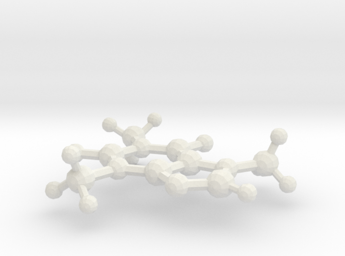 Caffeine Molecule 3d printed