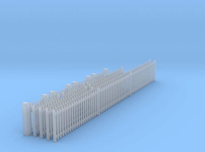 VR Picket Fence Set #2 1:87 Scale 3d printed