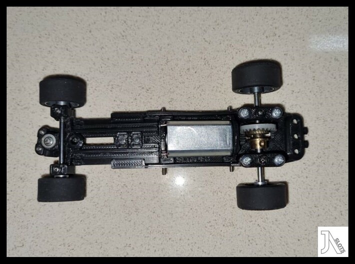 Universal Chassis-36mm Front (INL,Slim,Flgd bush) 3d printed 