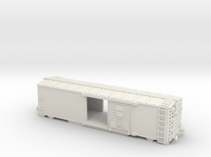 HO/OO Lionel Style 64' Boxcar V2.5 Bachmann SHELL 3d printed