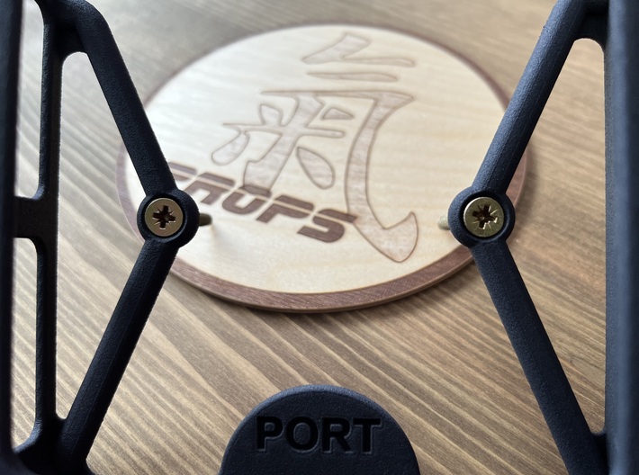 Sonos Port Bracket wall / board holder 3d printed 