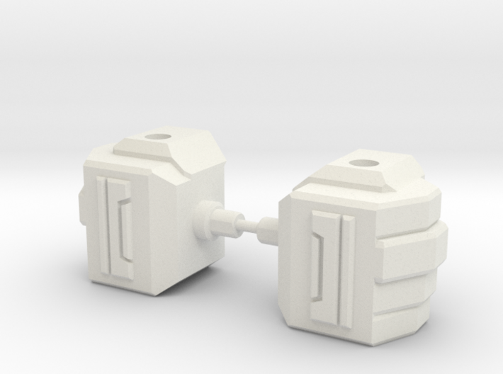 TF G1 Metro City Replacement Hand Set 3d printed 