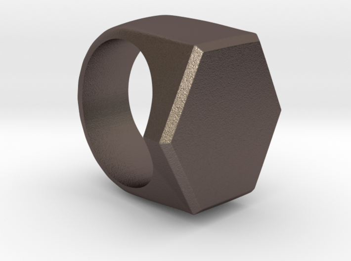 Hex ring 3d printed