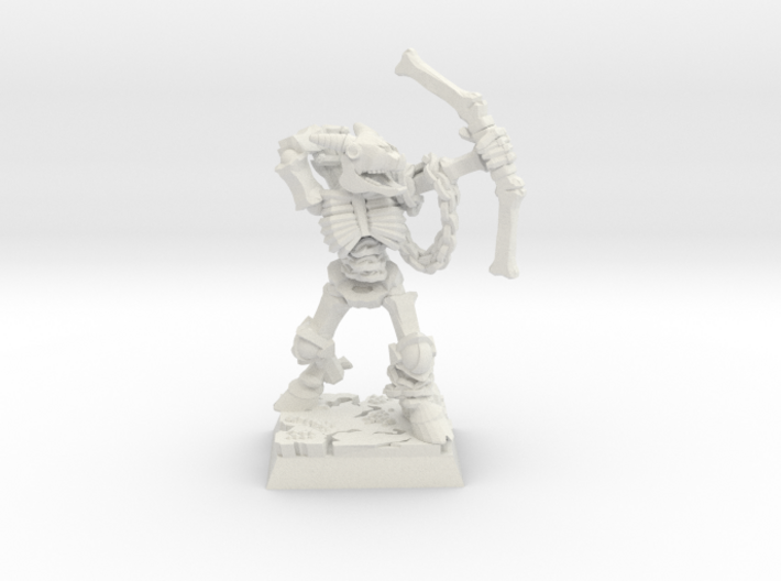 Undead Beastman Archer 3d printed