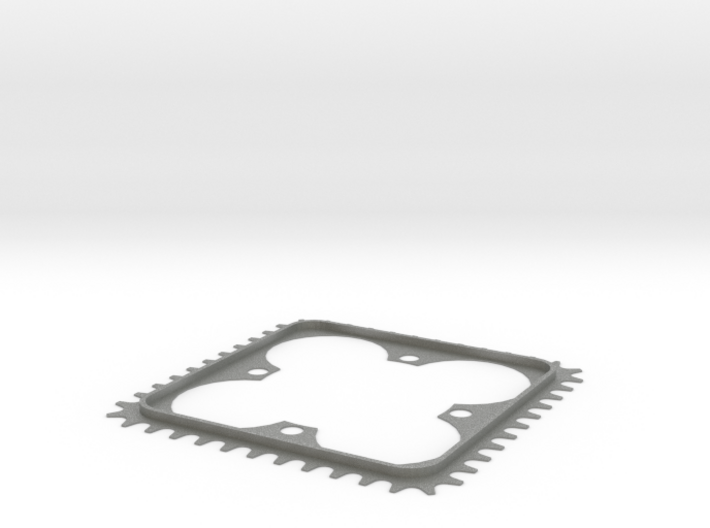 Sqr Chainring 104 BCD 48T 3d printed Plastic Chainring