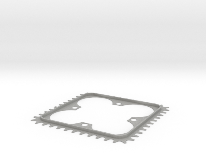 Sqr Chainring 104 BCD 48T 3d printed Aluminum Chainring