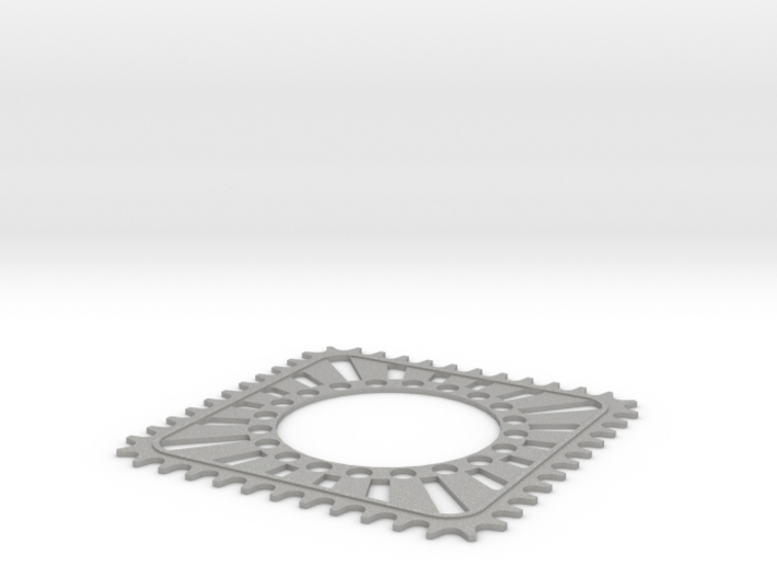 Sqr Chainring 104 BCD 48T Revolver 3d printed