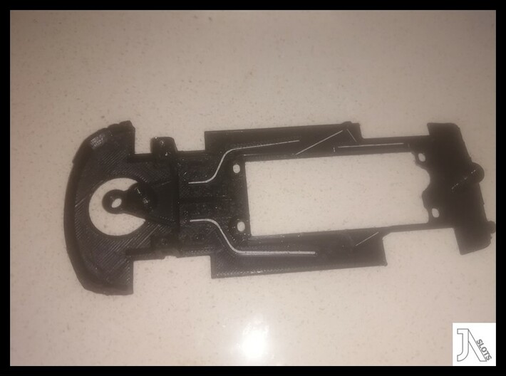 Chassis for Pro Slot Alfa Romeo 156 3d printed 