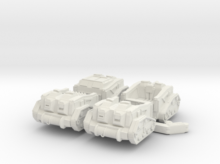 10mm Mule Ammo Tractor 3d printed