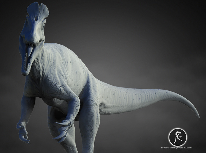 Cryolophosaurus 1/40 3d printed 