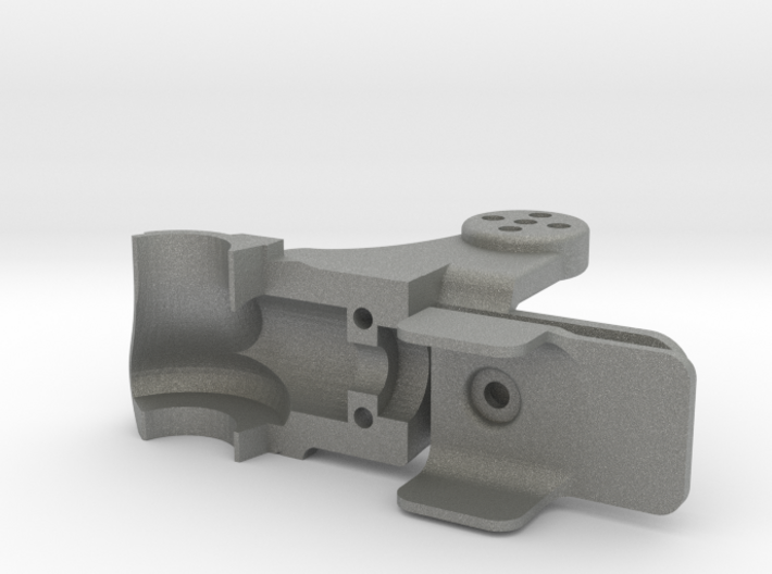 Front Axle MINI - UPPER part and Lipo Mount-V10 3d printed