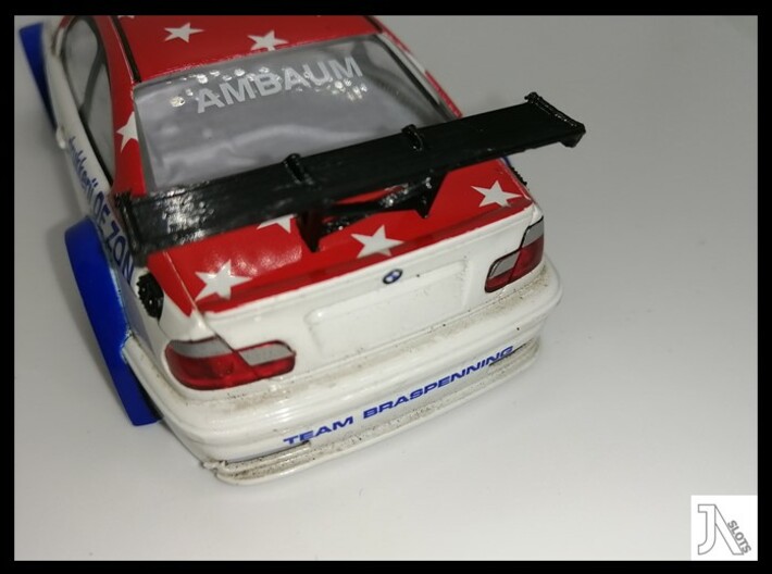 Rear Wing for Ninco BMW M3 GTR 3d printed