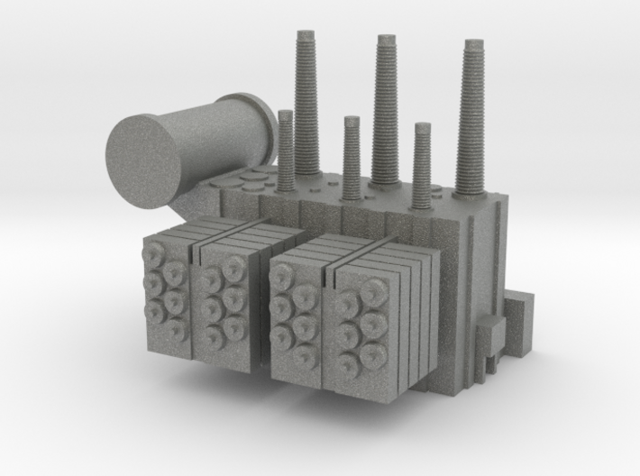 Substation Transformer 1/87 3d printed