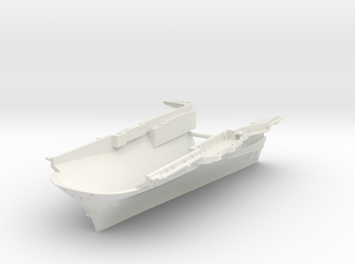 1/600 CVA-19 USS Hancock Bow Waterline 3d printed