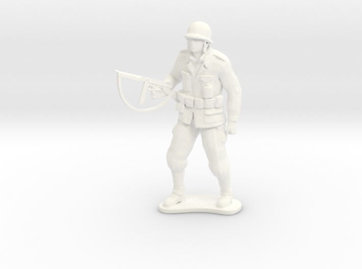 Army Soldier - SGT Saunders - COMBAT 3d printed