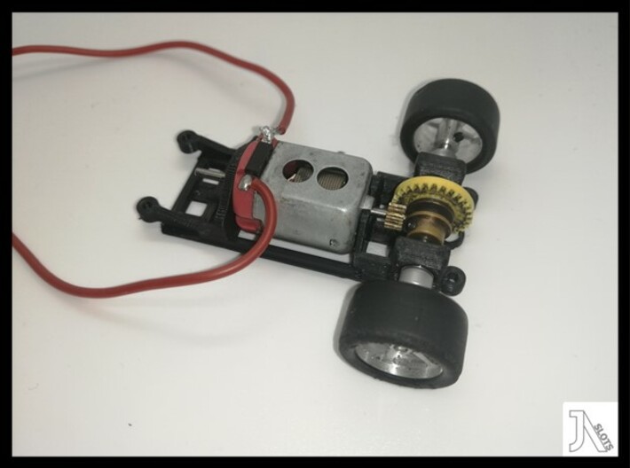 MP36-S/Can Motor,Inline,Fxd@1mm,Bearings 3d printed 