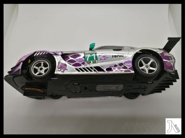 Chassis for Scalextric Merc AMG GT3 3d printed 