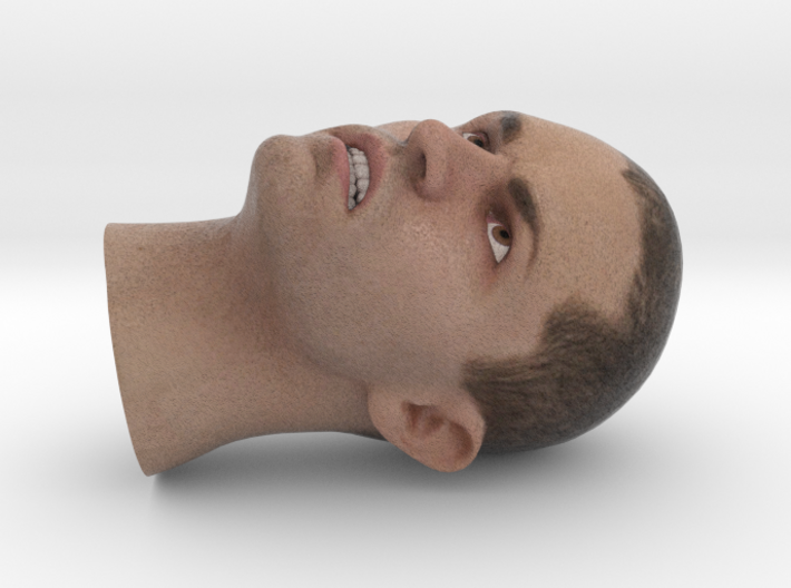 Clone Starkiller 1/6 scale figure head 3d printed