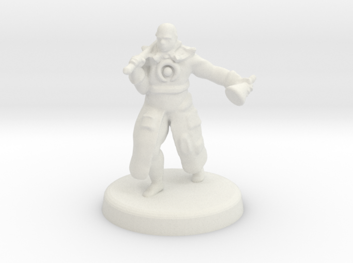 Hakeem (Human battle cleric) 3d printed