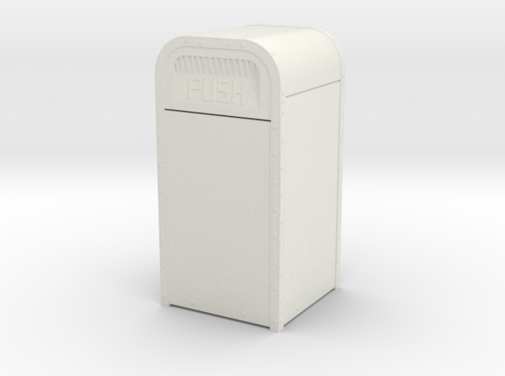 1/48 Scale Amusement Park Garbage Can Style 1 3d printed