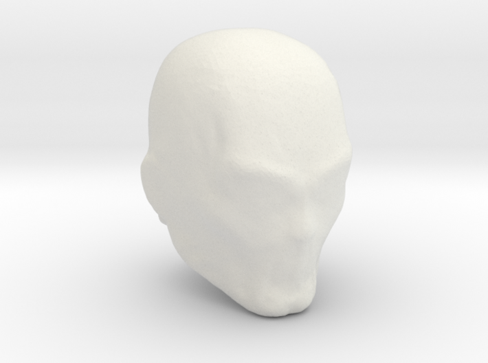 Masked wrestler head (Blank) WWE 3d printed