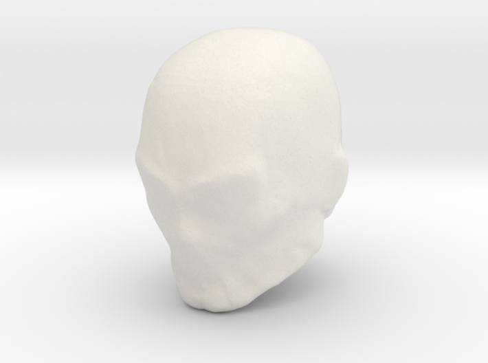 Masked wrestler head (Blank) Origins 3d printed
