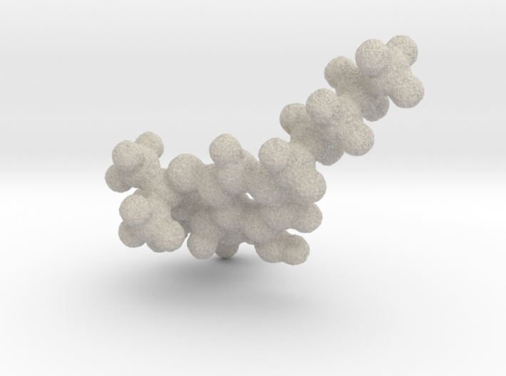 THC Molecule 3d printed