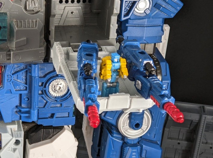 TF TR Fort Max Chest Door Replacement 3d printed 
