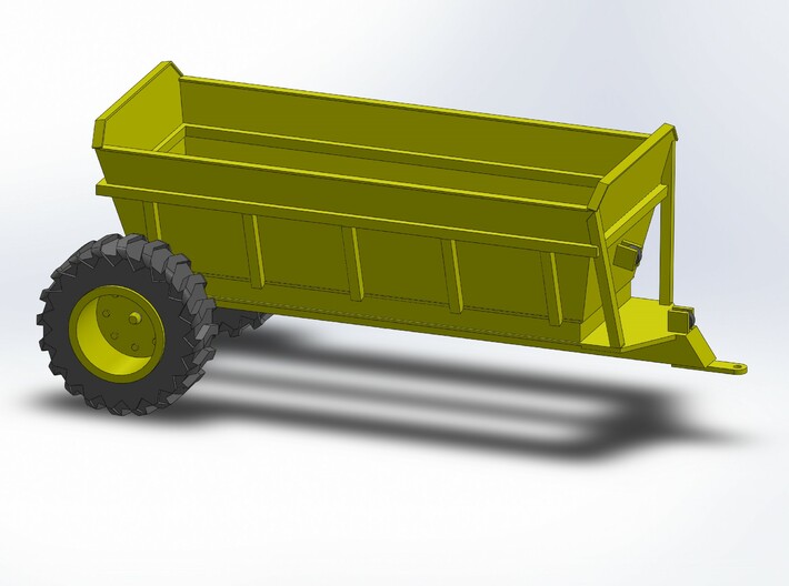 1941 DUMP WAGON 76 3d printed