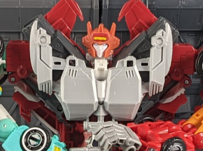 TF POTP Elita Combiner Chest Armor 3d printed 