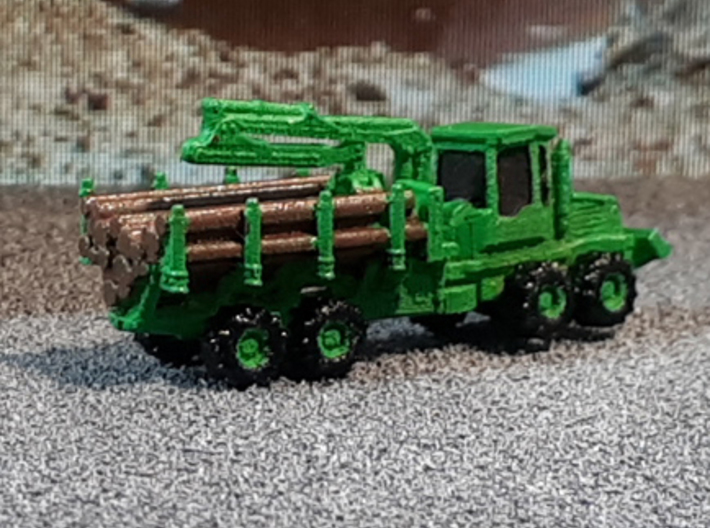 Cat584 forwarder tree forestry 3d printed 