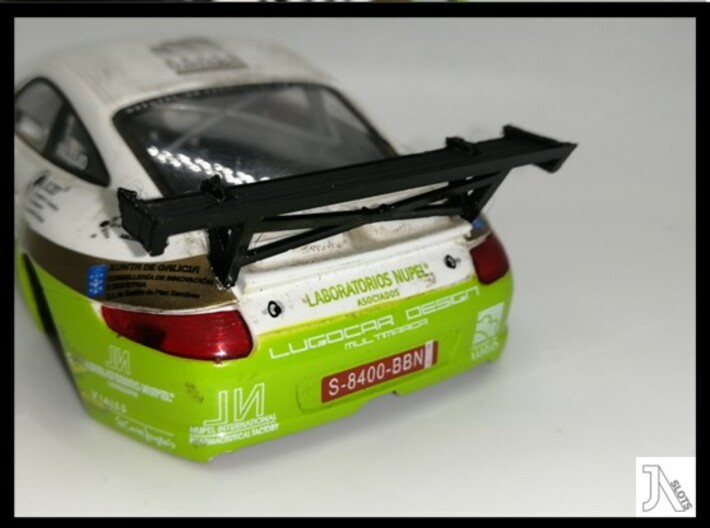 Rear Wing for Ninco Porsche 997 GT3 3d printed 