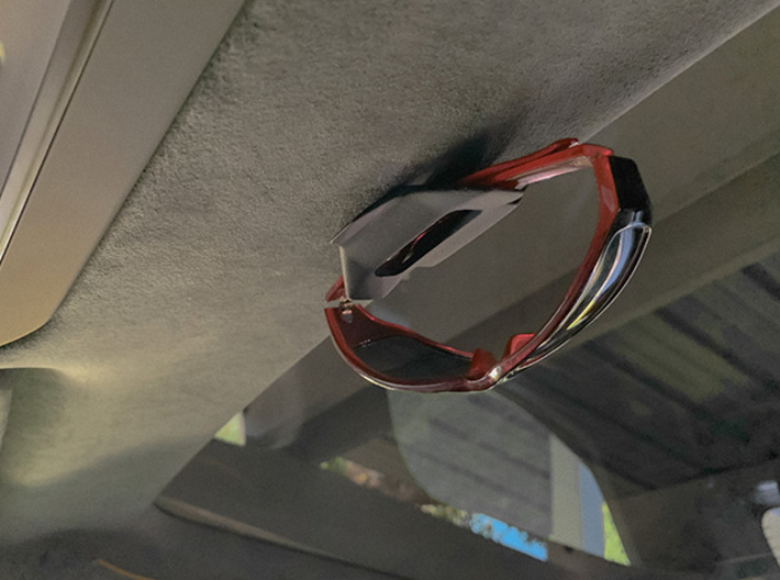 Roof Sunglass Holder for Rivian R1T/R1S 3d printed 