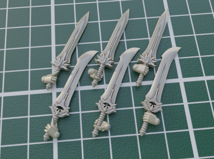 Power Swords for Blood Angels - x 6-12 3d printed 